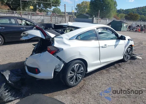 2017 Honda Civic Ex-T из США, поврежденный, VIN 2HGFC3B34HH351884